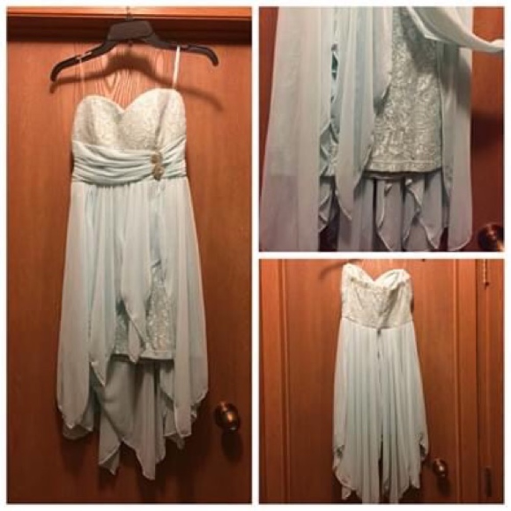 Powder blue dress